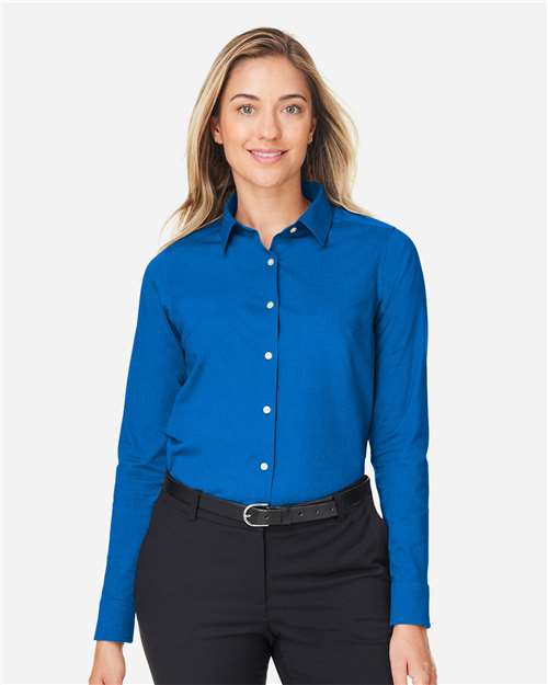 Chemise en popeline Spencer CrownLux Performance® pour femmes - Devon & Jones