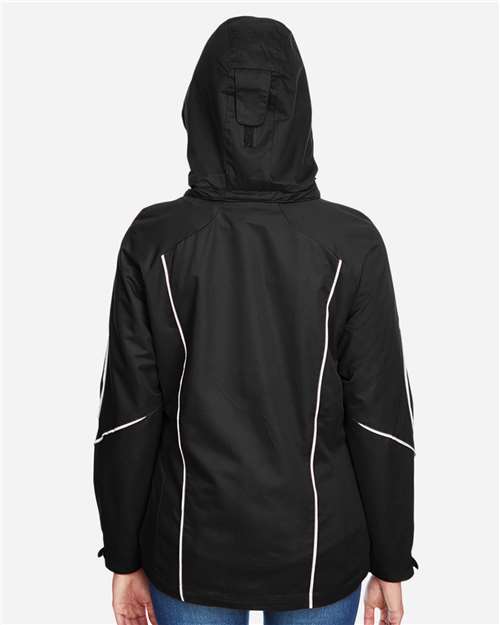 Manteau 3 en 1 avec veste intérieure collée en polaire Angle - North End