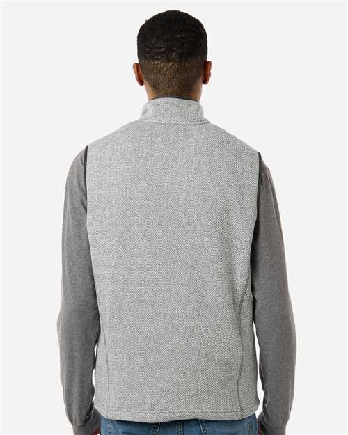 Veste sans manches en molleton jacquard Jasper pour hommes - North End