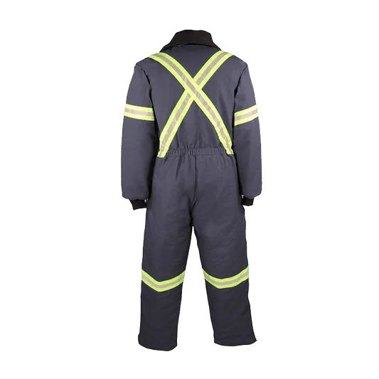 804RT Lined Work Coverall with Reflective Stripes