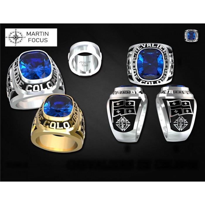 BAGUE AVEC PIERRE EN DURALIUM/OR S105-S