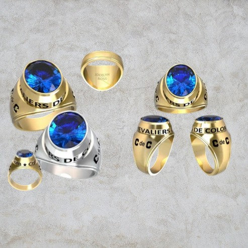 BAGUE CUSTOM EN DURALIUM