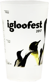 Verre en plastique écologique 10oz / 296ml.