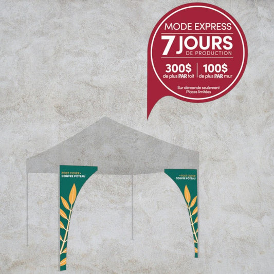 Tent pole covers