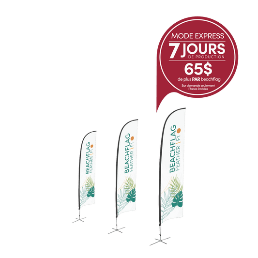 Beachflag feather model