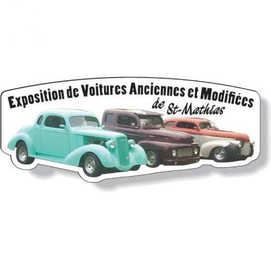 .035 Aimants Formes Spéciales (11.1 à 12 po/ca) QUAD numérique et vernis