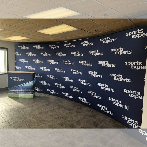 KIOSQUE EN TUBES - COURBÉ 20'