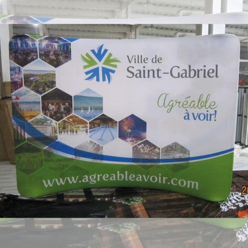 KIOSQUE EN TUBES - COURBÉ 8'