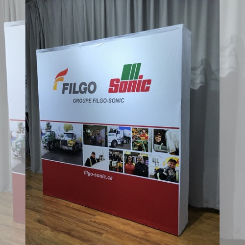 KIOSQUE VELCRO POP-UP - DROIT 8'