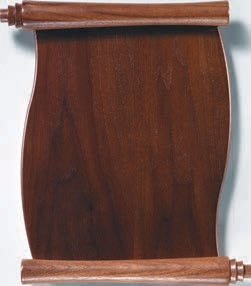 PLAQUES DE PARCHEMIN DE QUALITÉ NOYER PSR912-WA