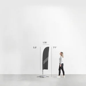 Drapeaux ailes (feather)