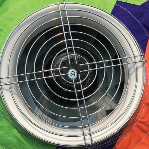 Soufflerie silencieuse