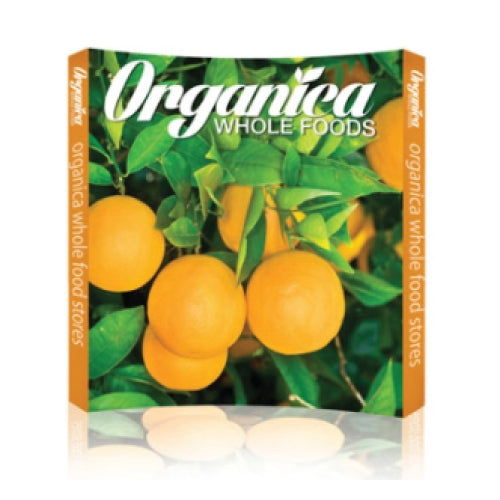 KIOSQUE VELCRO POP-UP - COURBÉ 8'