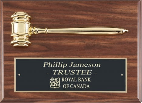 Plaque avec marteau WF100