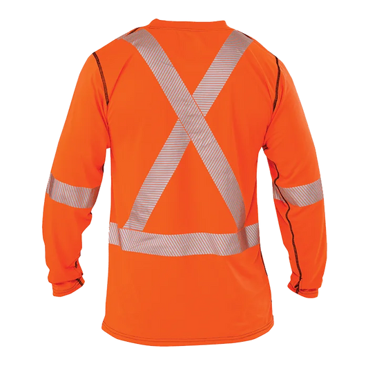 T-Shirt de Performance Athlétique à Manches Longues Haute Visibilité RT55HVK5