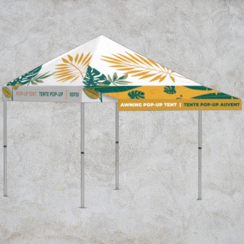 Auvent - tente popup 10x10