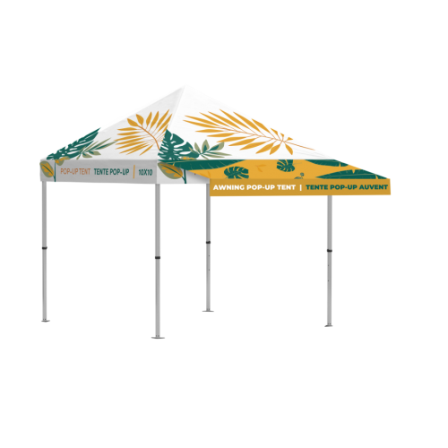 Tentes d'expositions promotionnelles 10x10 - Impressions Trait d'Union Tentes d'expositions promotionnelles 10x10 - Impressions Trait d'Union
