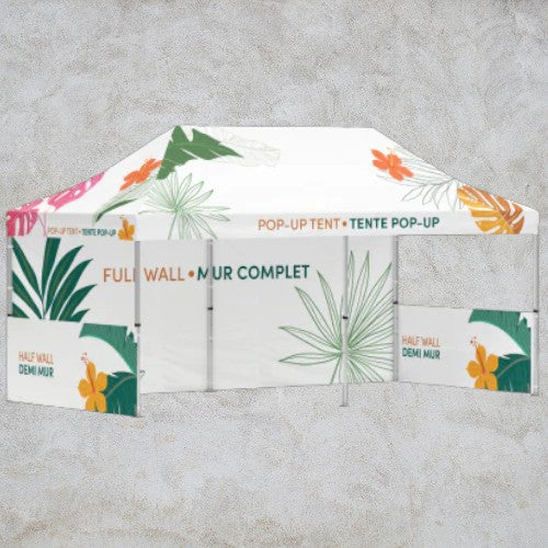 Tente promotionnelle popup 10'X20' Kit