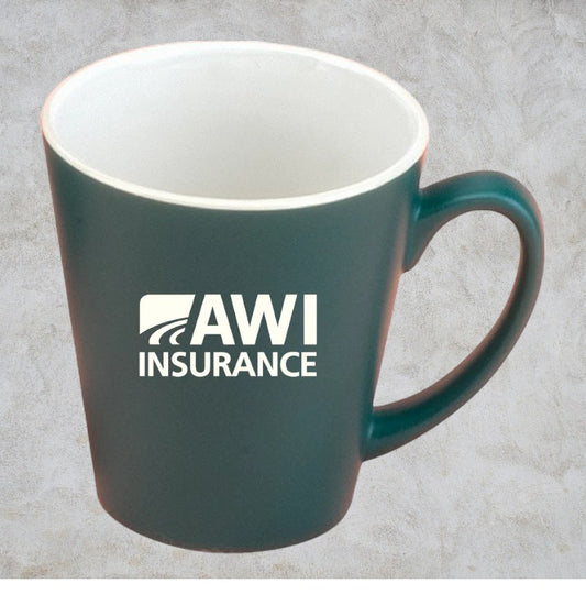 Tasse en céramique funnel fini mat 12 oz. - M2011 - Liquidation !!