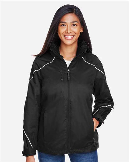 Manteau 3 en 1 avec veste intérieure collée en polaire Angle - North End