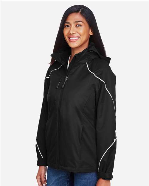 Manteau 3 en 1 avec veste intérieure collée en polaire Angle - North End