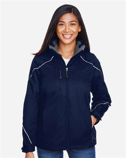Manteau 3 en 1 avec veste intérieure collée en polaire Angle - North End