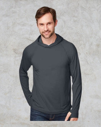 Chandail extensible de performance à capuchon et manches longues JAQ unisexe - North End