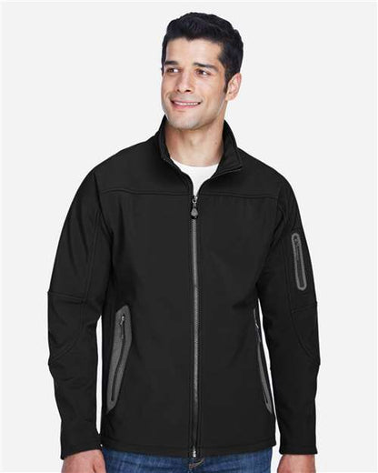 Manteau soft shell collée en polaire à trois couches Technical - North End