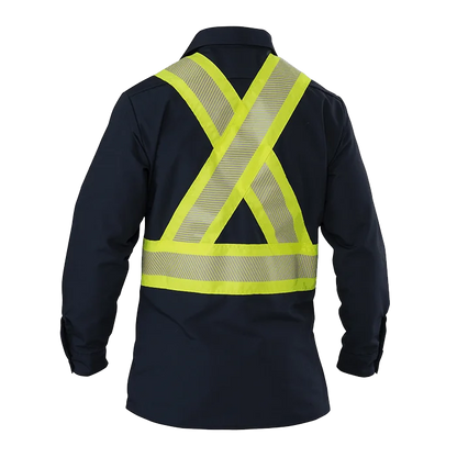 High Visibility Long Sleeve Ripstop Shirt