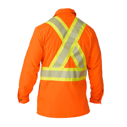 High Visibility Long Sleeve Ripstop Shirt