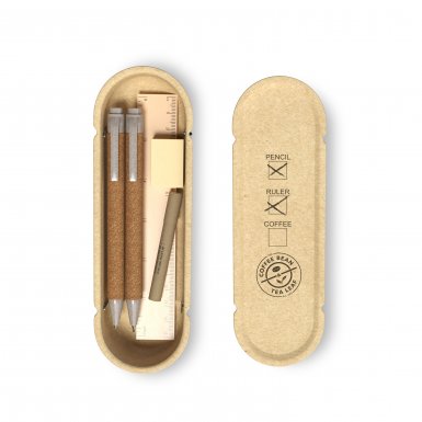 ECOLOGIST 5 PIECE ECO-FRIENDLY STATIONERY SET