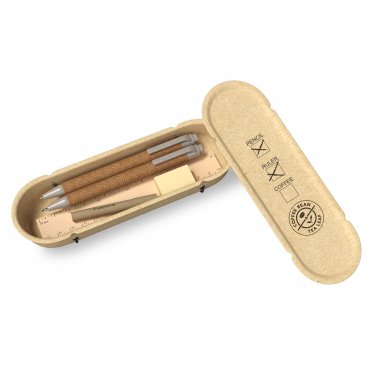 ECOLOGIST 5 PIECE ECO-FRIENDLY STATIONERY SET