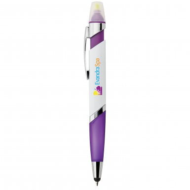 CYNTHIA 3-IN-1 BALLPOINT PEN/STYLUS/HIGHLIGHTER