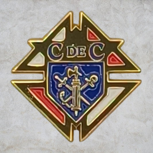 Épinglette 3e degré Chevaliers de Colomb