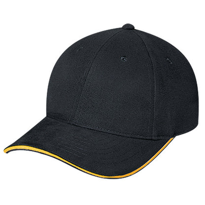 Thick Brushed Cotton Twill Cap