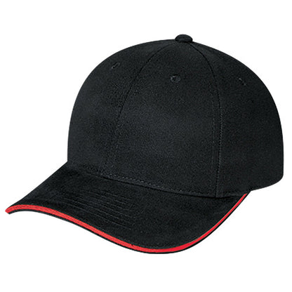 Thick Brushed Cotton Twill Cap