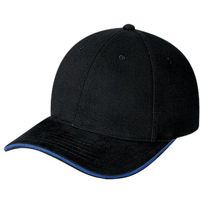 Thick Brushed Cotton Twill Cap