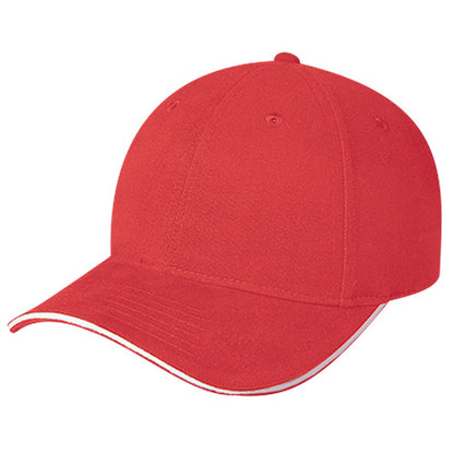 Thick Brushed Cotton Twill Cap