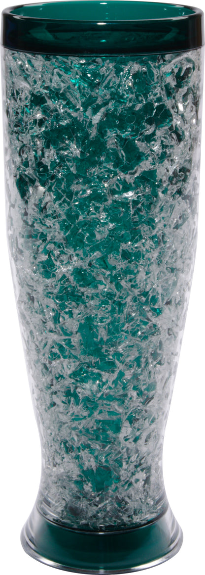 16oz / 473ml double wall translucent PS freezable glass.