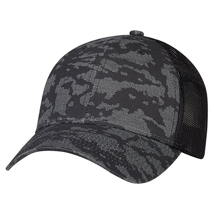 Crossed Cotton Cap / Soft Polyester Mesh