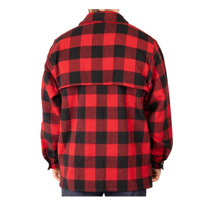 Red Plaid Wool Jacket 462 