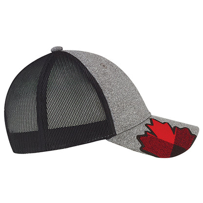 Canada Cap Heather Polyester / Soft Polyester Mesh