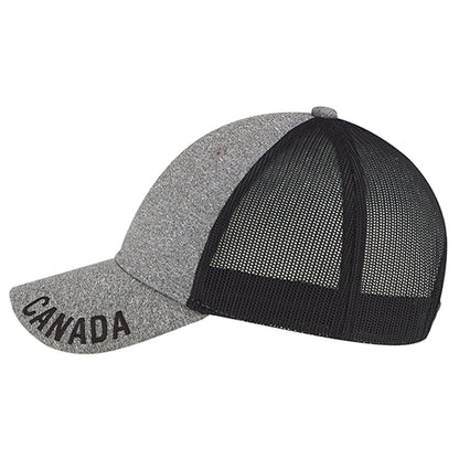 Canada Cap Heather Polyester / Soft Polyester Mesh