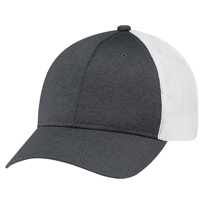 Polyester Heather Cap / Soft Polyester Mesh