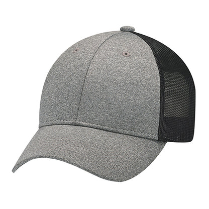 Polyester Heather Cap / Soft Polyester Mesh