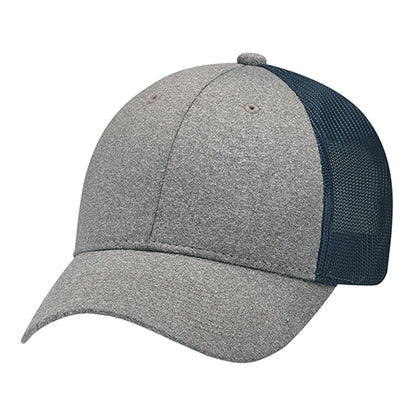 Polyester Heather Cap / Soft Polyester Mesh