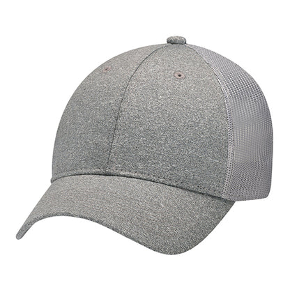 Polyester Heather Cap / Soft Polyester Mesh