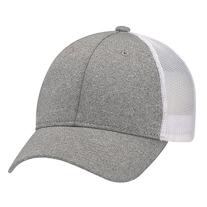 Polyester Heather Cap / Soft Polyester Mesh