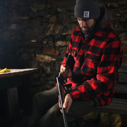 Red Plaid Wool Jacket 462 