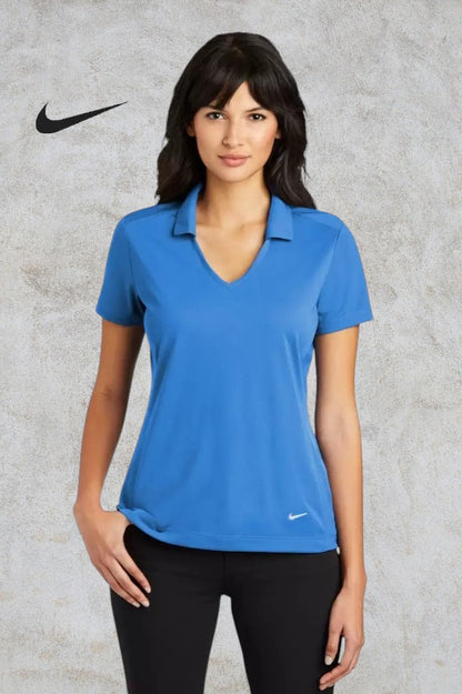 NIKE POLO Dri-FIT VERTICAL MESH POUR FEMMES. 637165